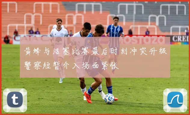 黄蜂与活塞比赛最后时刻冲突升级警察短暂介入场面紧张